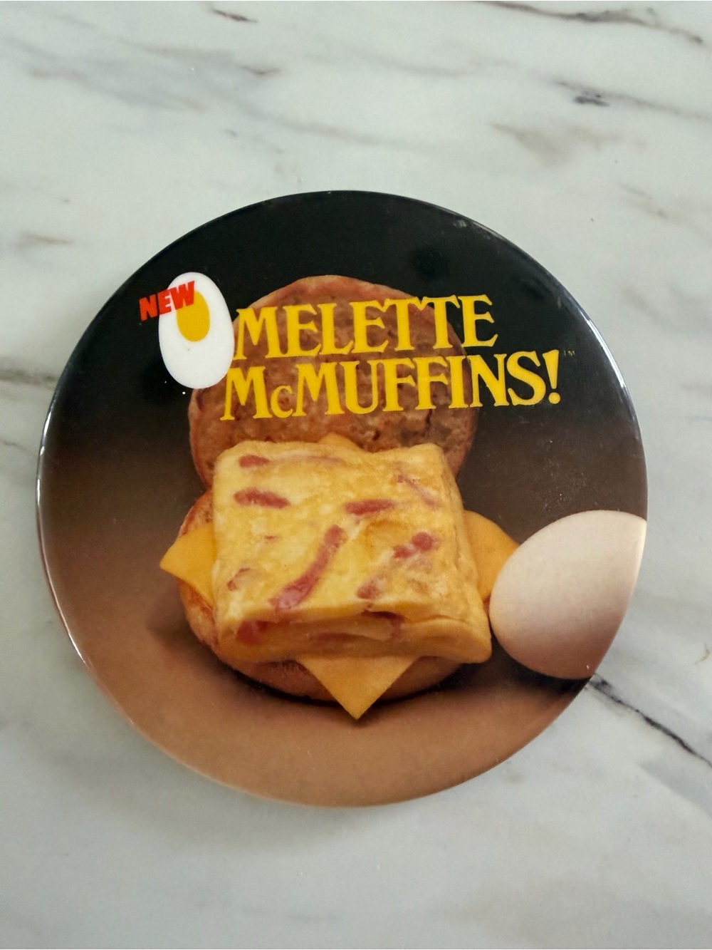 2 for $8 - McDonald's set of 3 promotional Buttons